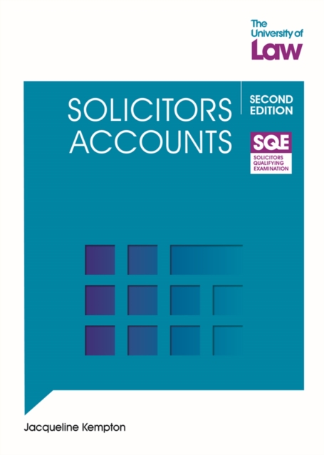 SQE - Solicitors Accounts 2e, Paperback / softback Book