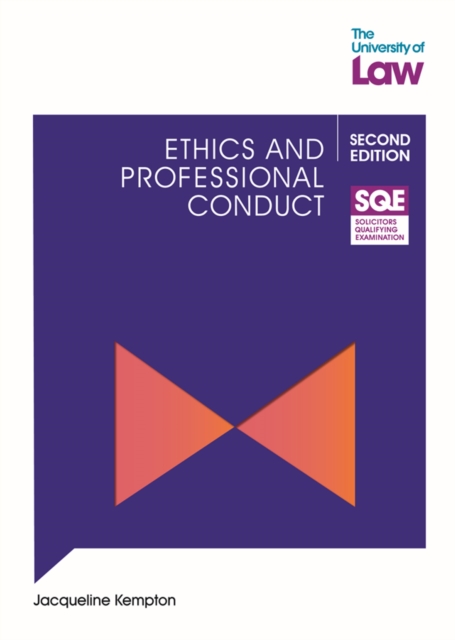SQE - Ethics and Professional Conduct 2e, Paperback / softback Book