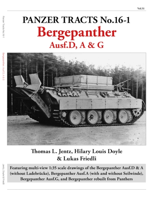 Panzer Tracts No.16-1: Bergepanther, Paperback / softback Book