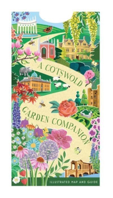 A Cotswold Garden Companion : An Illustrated Map and Guide, Other book format Book