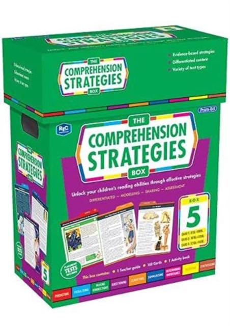 The Comprehension Strategies Box 5 : Unlock your children's reading abilities through effective strategies., Mixed media product Book