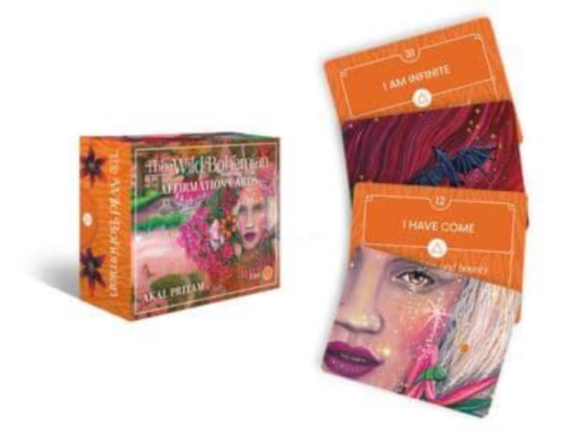 Wild Bohemian : Affirmation cards, Cards Book