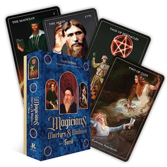 Magicians, Martyrs and Madmen Tarot, Cards Book