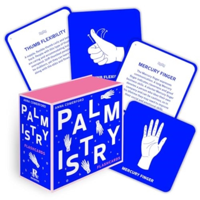 Palmistry Flashcards, Cards Book