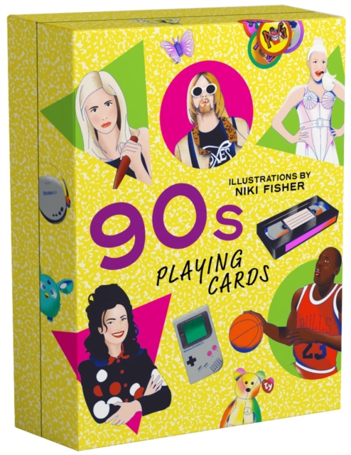 90s Playing Cards : Featuring the decade’s most iconic people, objects and moments, Cards Book