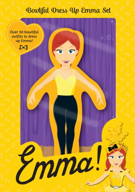 The Wiggles Emma! Fancy Dress-Up Book Premium Paper Doll Set, Book Book