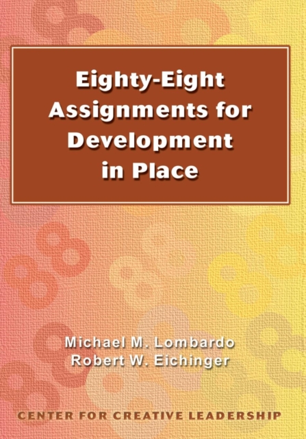 Eighty-Eight Assignments for Development in Place, PDF eBook