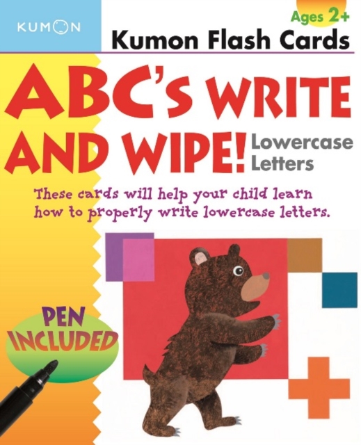 ABC's Write and Wipe Lowercase Letters, Miscellaneous print Book