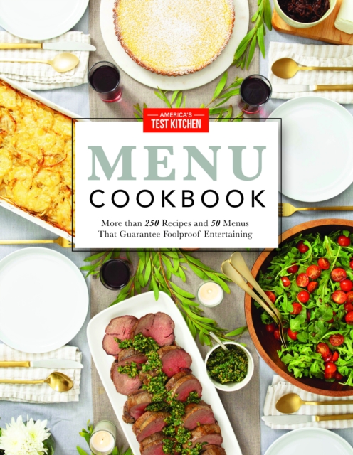 America's Test Kitchen Menu Cookbook, EPUB eBook