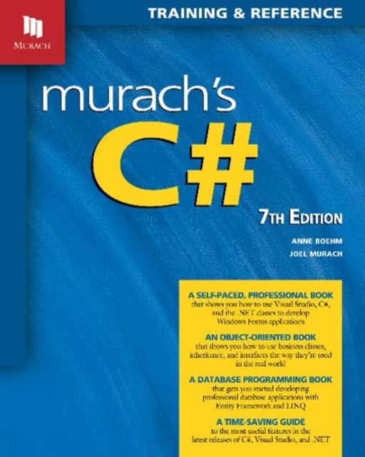 Murach's C# (7th Edition), Paperback / softback Book