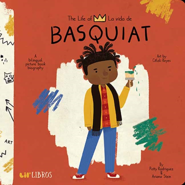 Life of /La Vida de Jean-Michel Basquiat, Board book Book