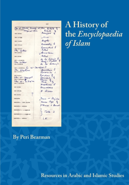 A History of the Encyclopaedia of Islam, PDF eBook
