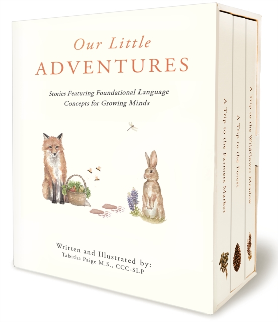 Our Little Adventure Series : A Modern Heirloom Books Set Featuring First Words and Language Development, Hardback Book