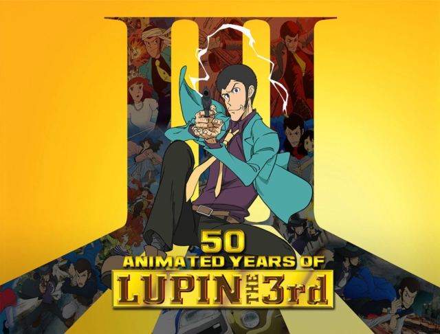 50 Animated Years of LUPIN THE 3rd, Hardback Book