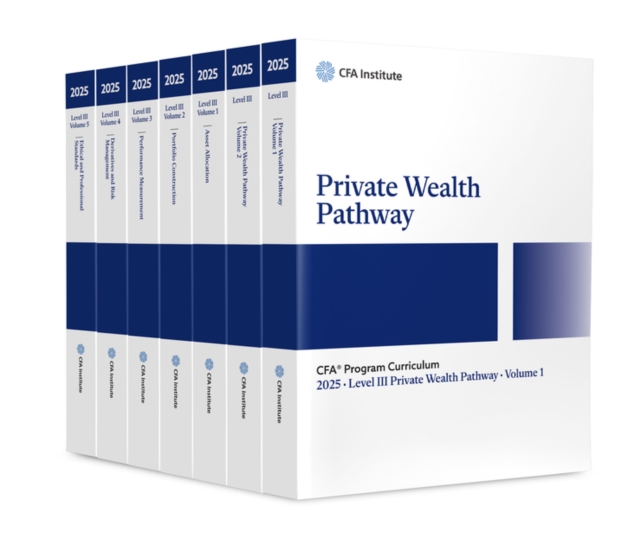 2025 CFA Program Curriculum Level III Private Wealth Box Set, Paperback / softback Book