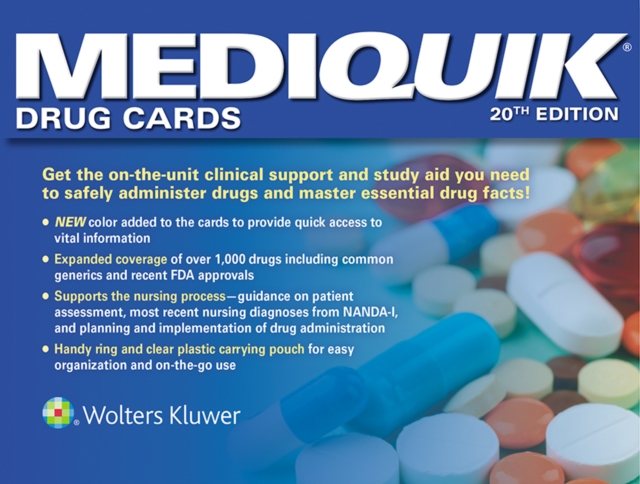 MediQuik Drug Cards, EPUB eBook