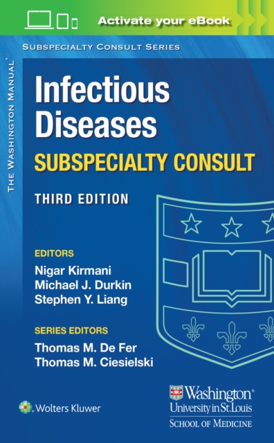 Washington Manual Infectious Disease Subspecialty Consult, Paperback / softback Book