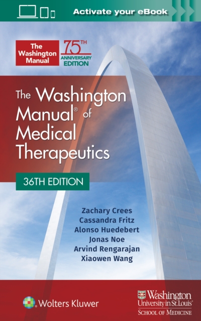 Washington Manual of Medical Therapeutics Spiral, Paperback / softback Book
