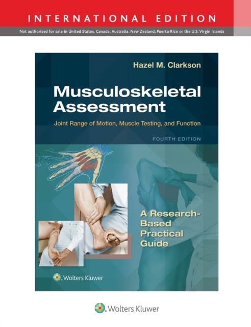 Musculoskeletal Assessment : Joint Range of Motion, Muscle Testing, and Function, Spiral bound Book