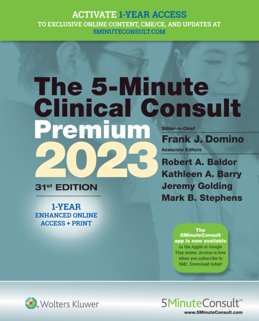 5-Minute Clinical Consult 2023 (Premium), Hardback Book