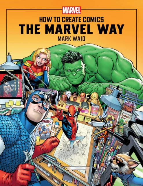 How to Create Comics the Marvel Way, Hardback Book