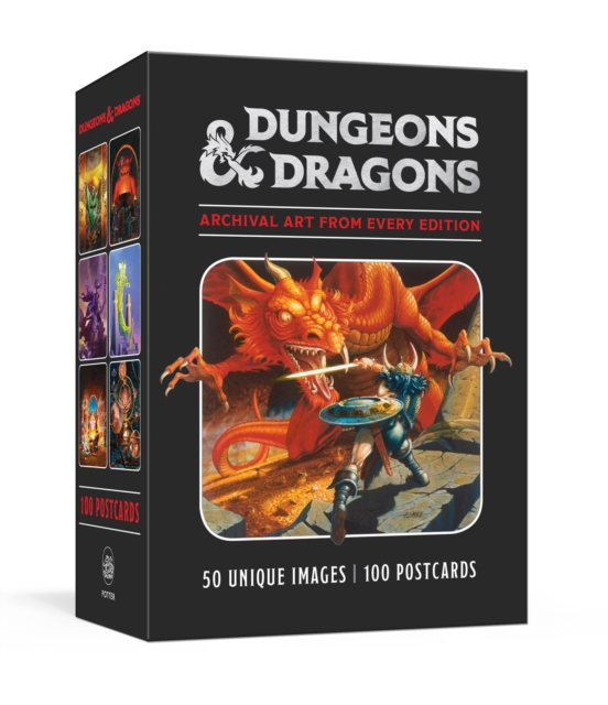 Dungeons & Dragons 100 Postcards: Archival Art from Every Edition : 100 Postcards, Other printed item Book