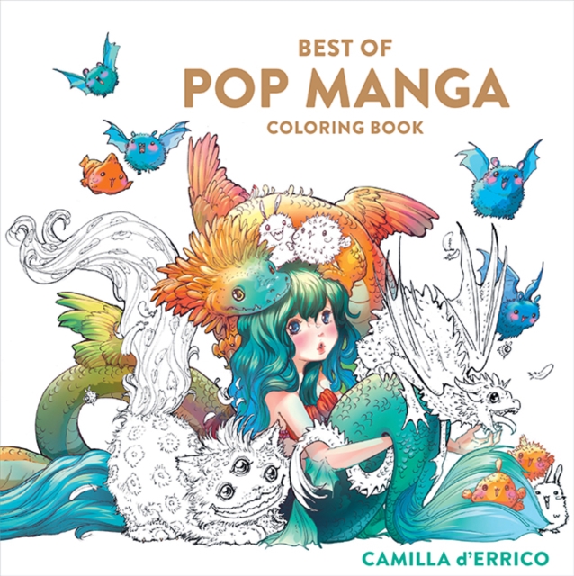 Best of Pop Manga Coloring Book, Paperback / softback Book
