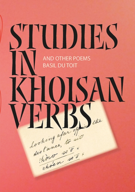 Studies in Khoisan verbs and other poems, PDF eBook