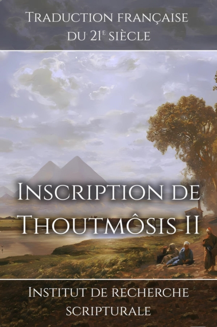Inscription de Thoutmosis II, EPUB eBook
