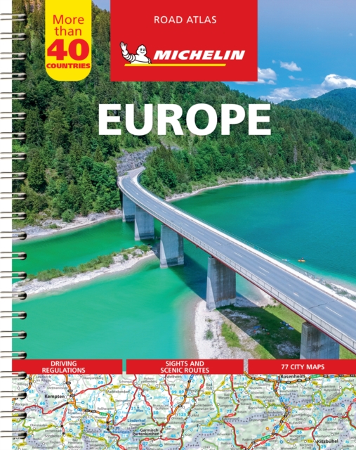 Europe - Tourist and Motoring Atlas (A4-Spiral) : Tourist & Motoring Atlas A4 spiral, Spiral bound Book
