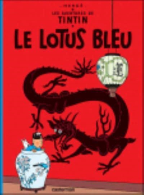 Le lotus bleu, Hardback Book
