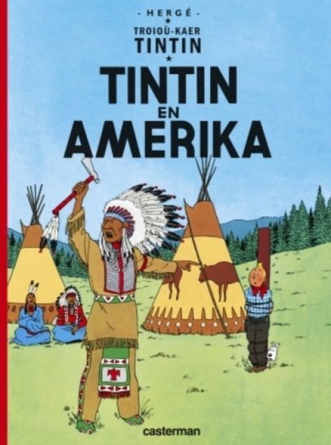 Tintin: Tintin En Amerika (Breton), Hardback Book