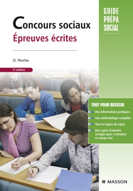 Concours sociaux Epreuves ecrites : Assistant de service social. Educateur specialise. Educateur de jeunes enfants, EPUB eBook