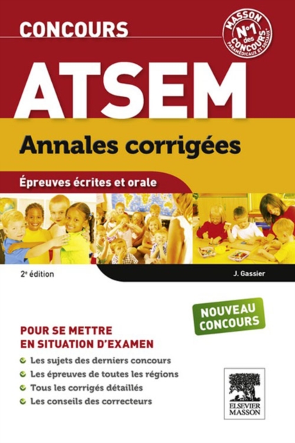 Annales corrigees Concours ATSEM : Epreuves ecrites et orales, EPUB eBook