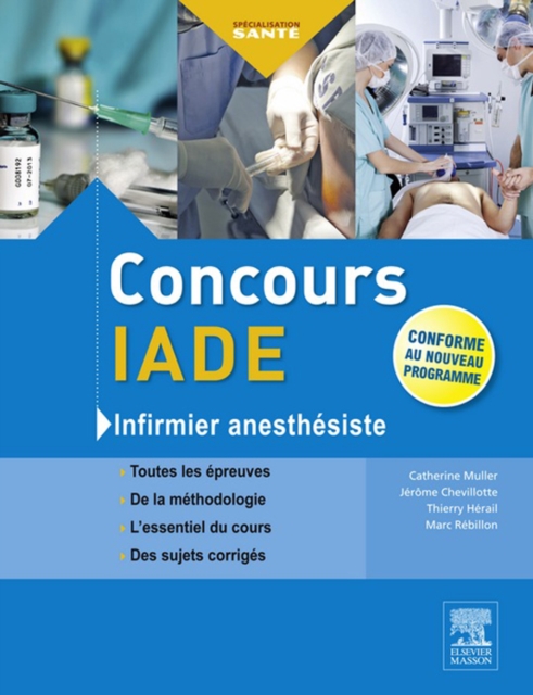 Concours IADE : Infirmier anesthesiste, EPUB eBook