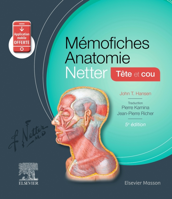 Memofiches Anatomie Netter - Tete et cou, EPUB eBook