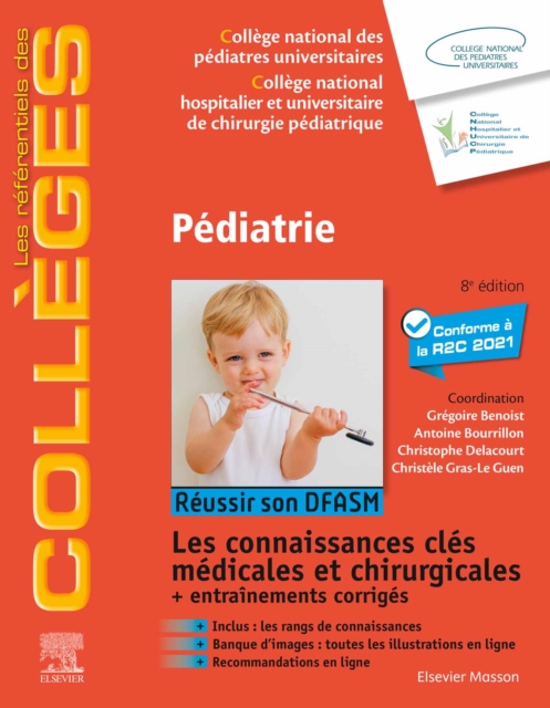 Pediatrie : Reussir son DFASM - Connaissances cles, EPUB eBook