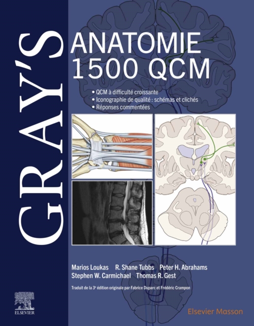 Gray's Anatomie - 1 500 QCM, EPUB eBook