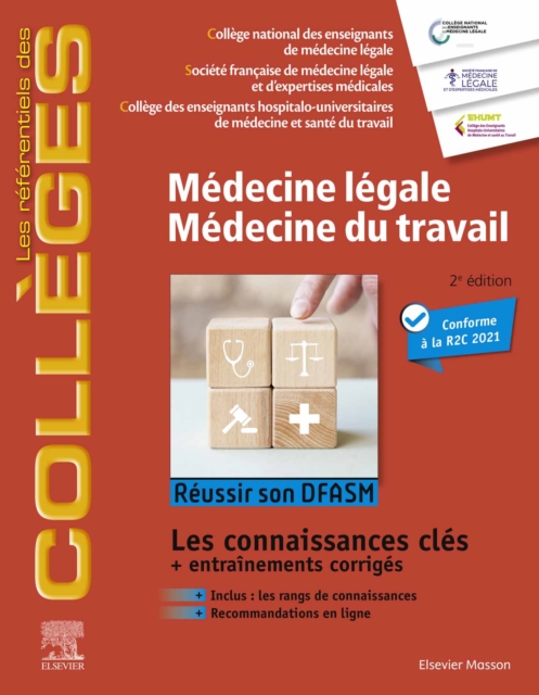 Medecine legale - Medecine du travail : Reussir son DFASM - Connaissances cles, EPUB eBook