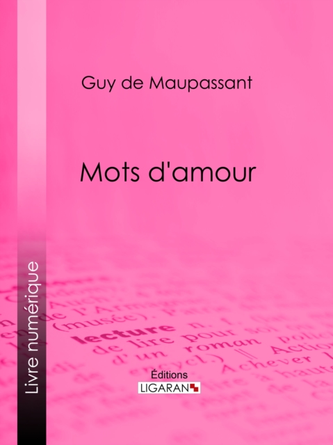 Mots d'amour, EPUB eBook