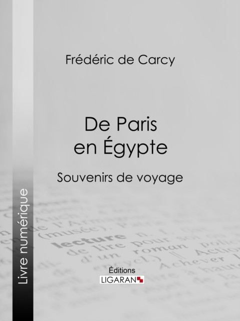 De Paris en Egypte, EPUB eBook