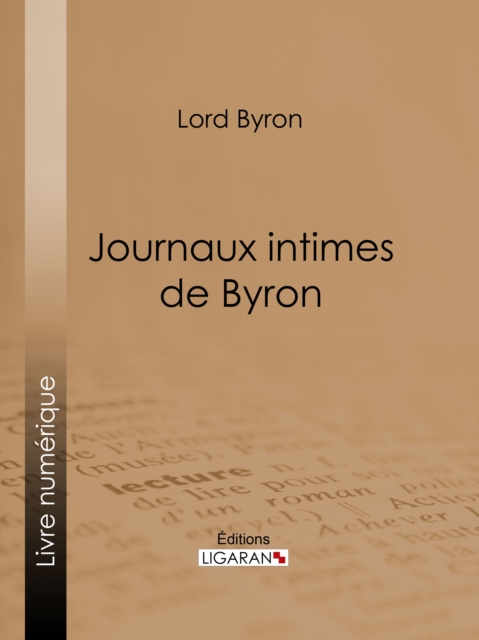 Journaux intimes de Byron, EPUB eBook
