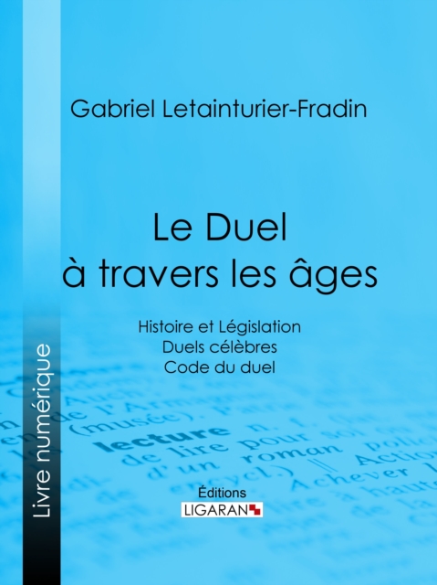 Le Duel a travers les ages, EPUB eBook