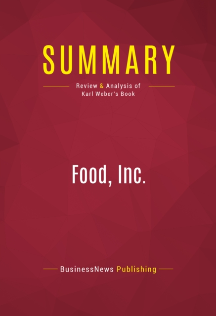 Summary: Food, Inc., EPUB eBook