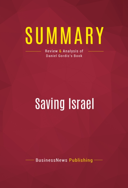 Summary: Saving Israel, EPUB eBook