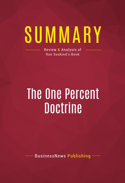 Summary: The One Percent Doctrine, EPUB eBook