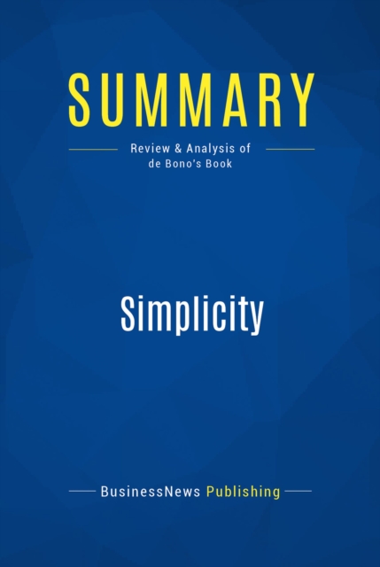 Summary: Simplicity, EPUB eBook