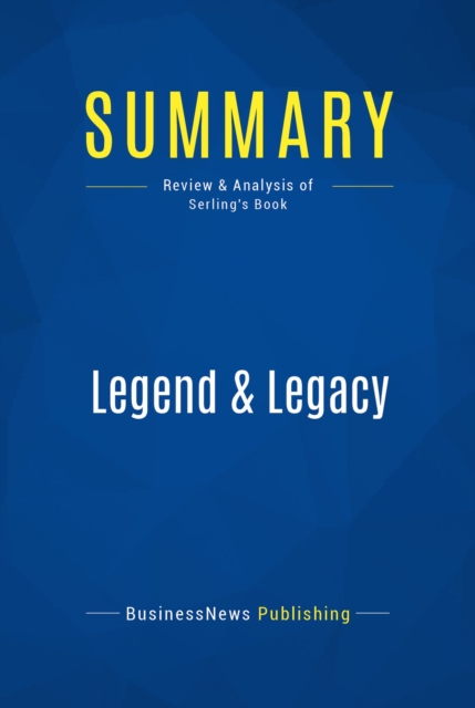 Summary: Legend & Legacy, EPUB eBook