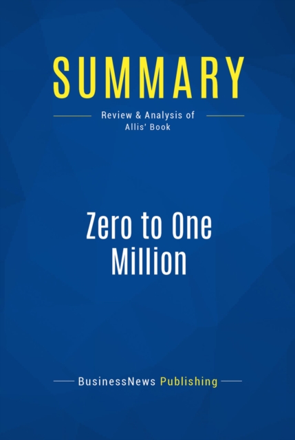 Summary: Zero to One Million, EPUB eBook