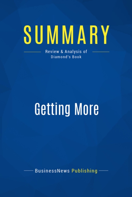 Summary: Getting More, EPUB eBook